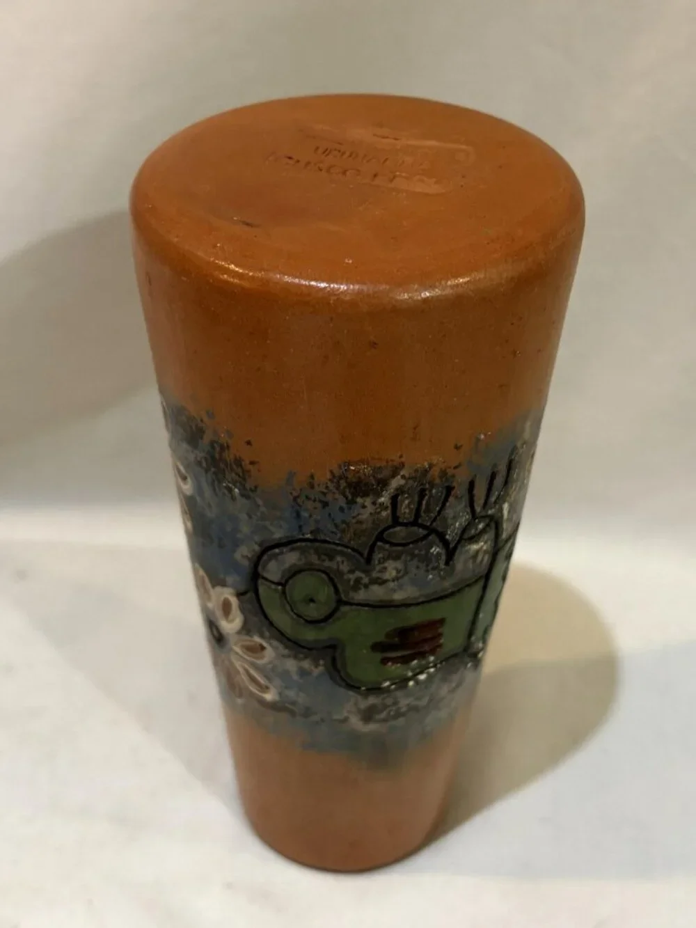 Seminario Urubamba Pottery Vase Cusco Handmade In Peru